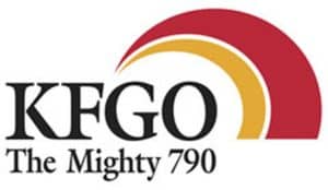 KFGO The Mighty 790 logo